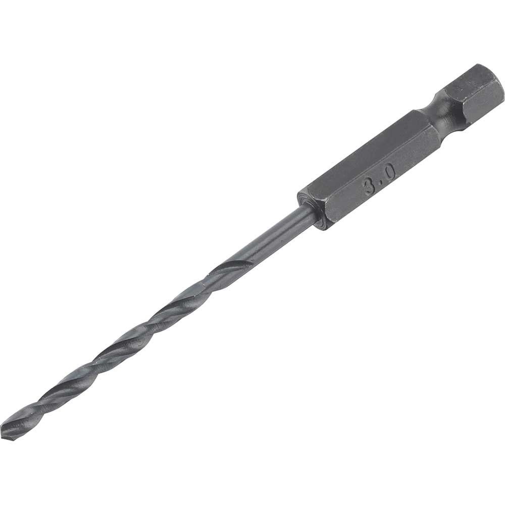 Irwin Hex Shank HSS Drill Bit 4mm Pack of 1 - Image 1