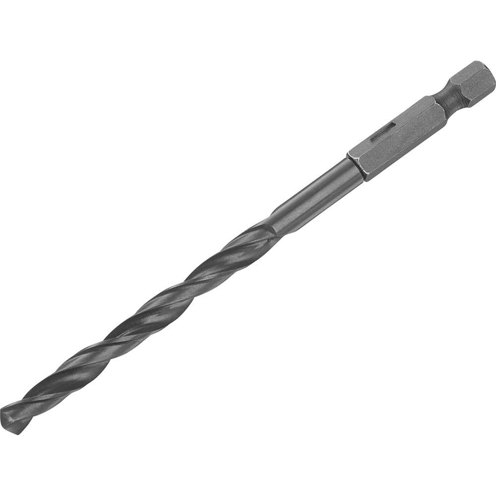 Irwin Hex Shank HSS Drill Bit 6mm Pack of 1 - Image 1