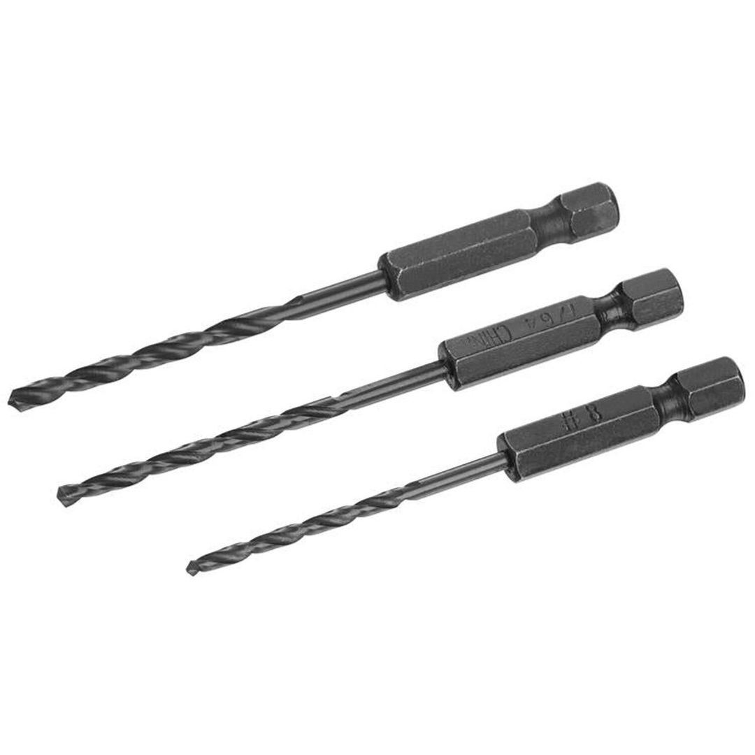 IRWIN® Pilot Countersink Bit Set, 3 Piece - Black - Image 1