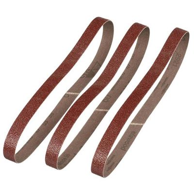 IRWIN® Powerfile Sanding Belt 13 x 455mm 60G (Pack 3) - Black