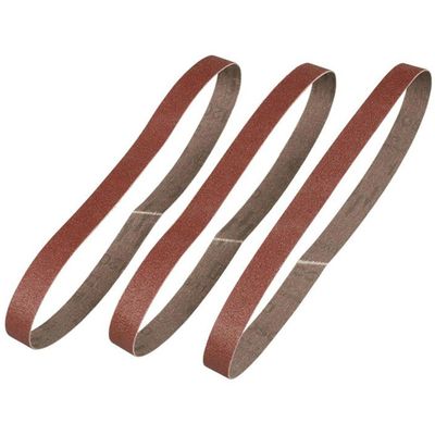 IRWIN® Powerfile Sanding Belt 13 x 455mm 120G (Pack 3) - Black