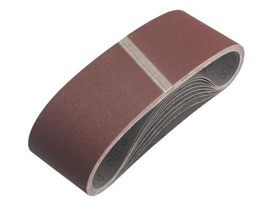 IRWIN® 75 x 533mm Sanding Belt Set, 9 Piece - Black - Thumbnail 2