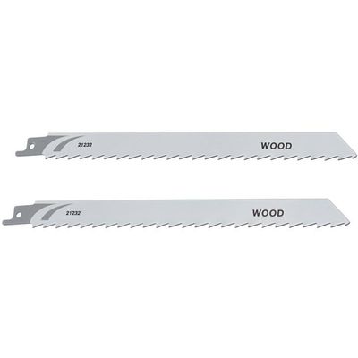 IRWIN® Sabre Saw Blade Coarse Wood Cutting 228mm Pack of 2 - Grey