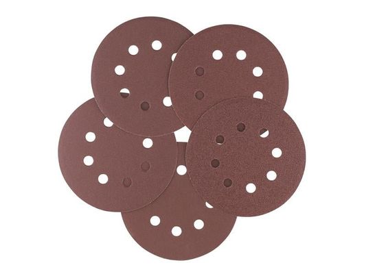 IRWIN® 125mm Sanding Disc Set, 5 Piece - Black - Thumbnail 2