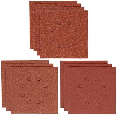 IRWIN® 1/4 Punched Sanding Sheet Set, 10 Piece - Black