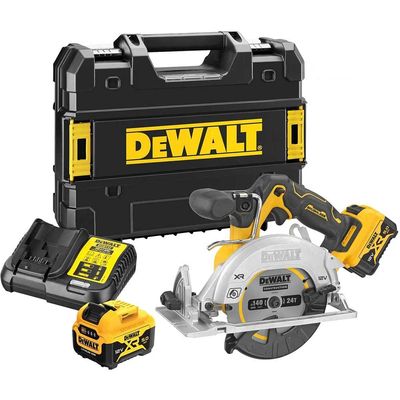 Dewalt DCS512P2-GB Dcs512D2 Brushless Xr Circular Saw 12V 2 X 5.0Ah Li-Ion