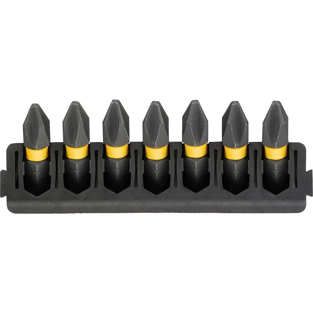 DeWalt 7 Piece FlexTorq PH2 Screwdriver Bit Bar Set - Image 1