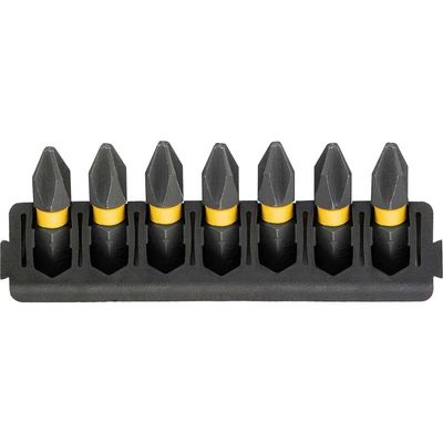 DeWalt 7 Piece FlexTorq PH2 Screwdriver Bit Bar Set