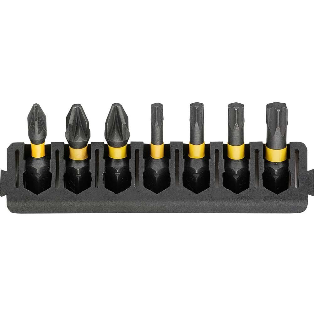 DeWalt 7 Piece FlexTorq Pozi and Torx Screwdriver Bit Bar Set - Image 1