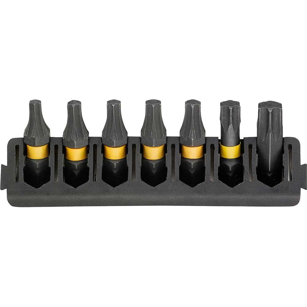 DeWalt 7 Piece FlexTorq Torx Screwdriver Bit Bar Set - Image 1