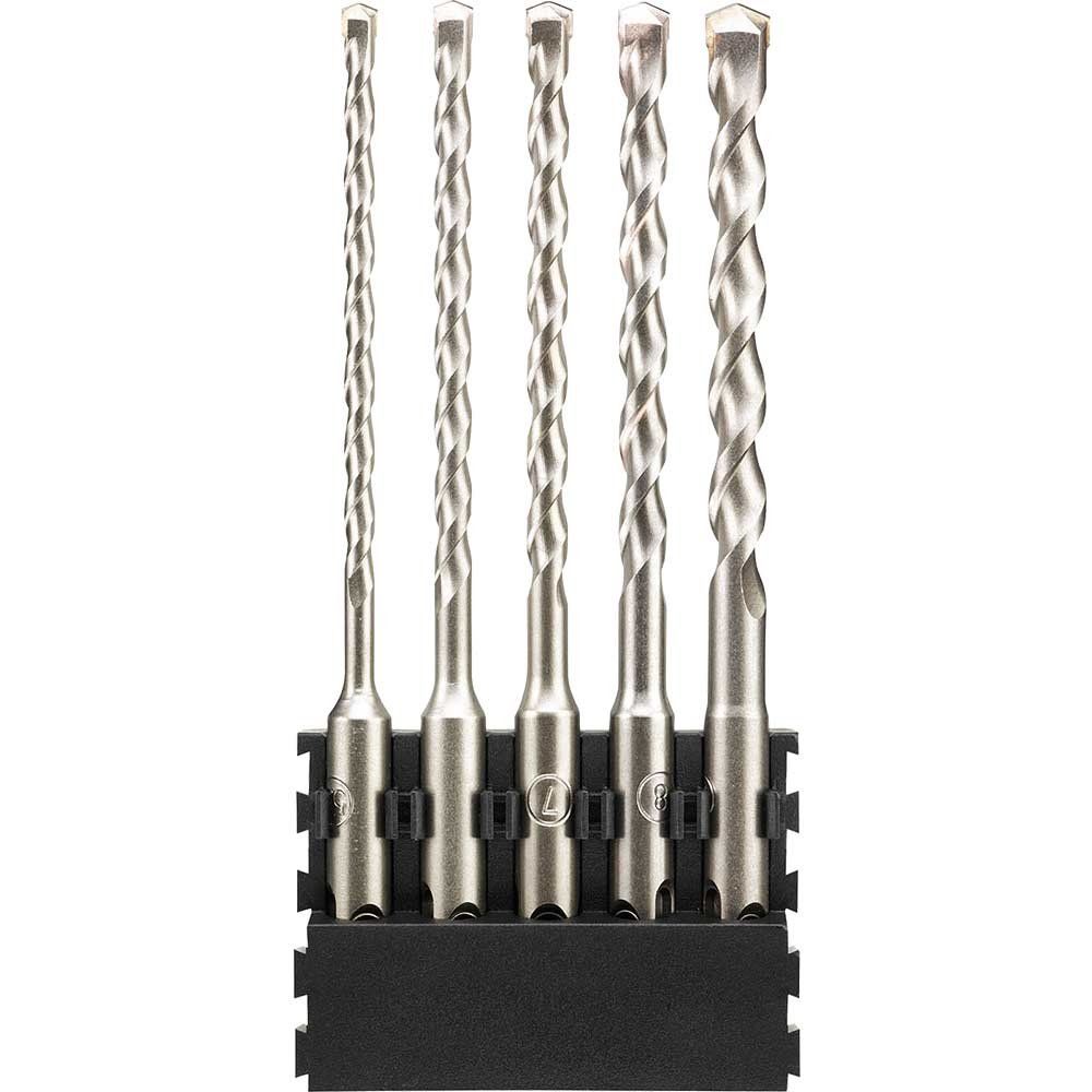 DeWalt 5 Piece SDS Plus Drill Bit Bar Set - Image 1