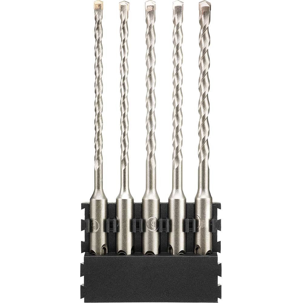 DeWalt 5 Piece SDS Plus Drill Bit Bar Set - Image 1