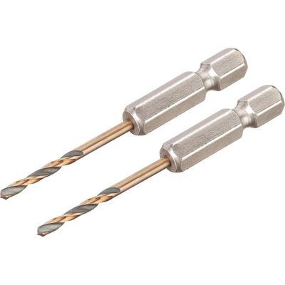 Dewalt Black&Gold Hex Hss-G Drill Bits (2) 2.5Mm DT20601-QZ