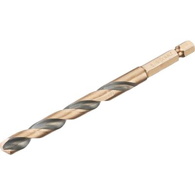 Dewalt Black&Gold Hex Hss-G Drill Bit 8.0Mm DT20612-QZ