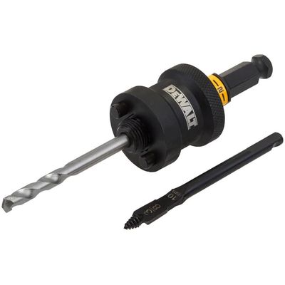 DeWalt Rapid Load Arbor and Self Feed Pilot for 32mm - 210mm Hole Saws