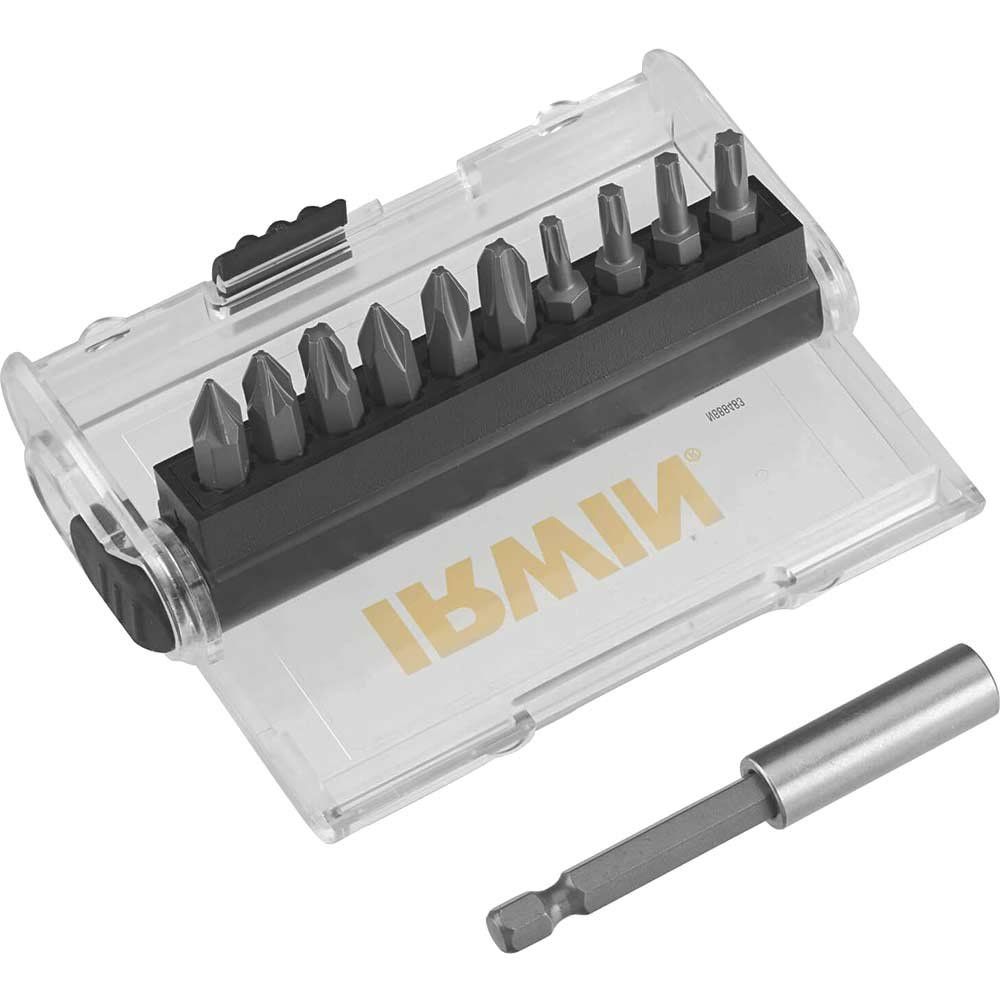 Irwin 11 Piece Mixed Screwdriver Bit Set - Image 1