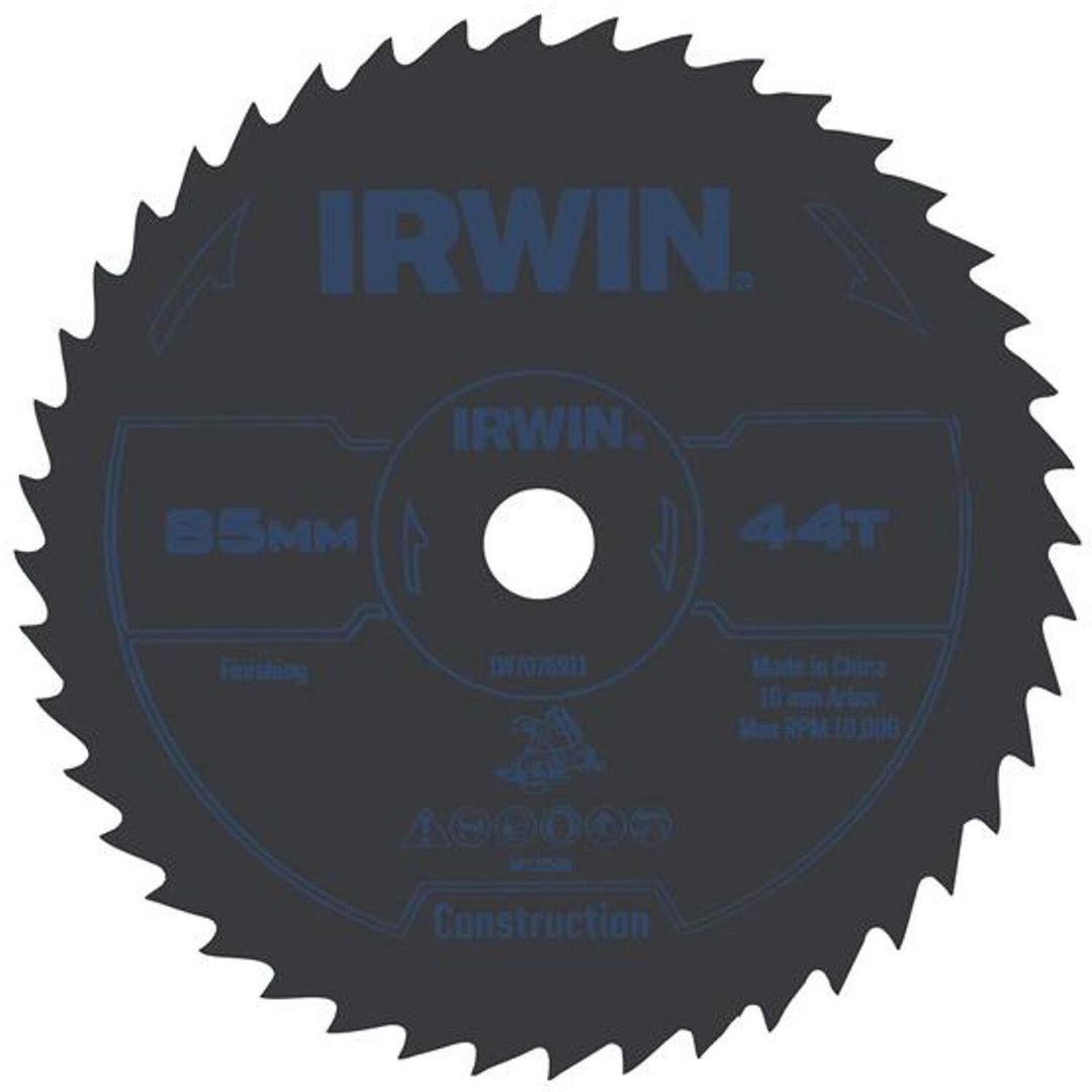 IRWIN® General Purpose Saw Blade 85 x 10mm x 44T ATB - Grey - Image 1