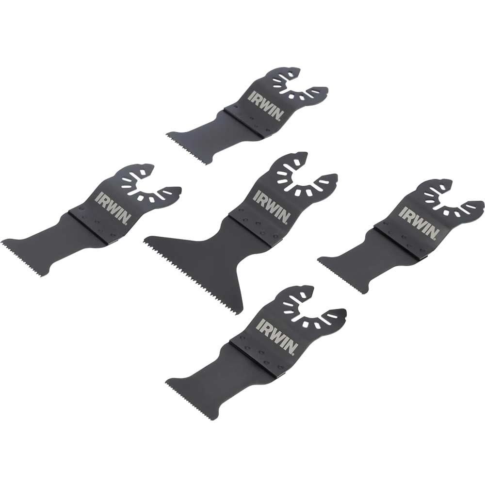 Irwin 5 Piece OIS Oscillating Multi Tool Blades Set - Image 1