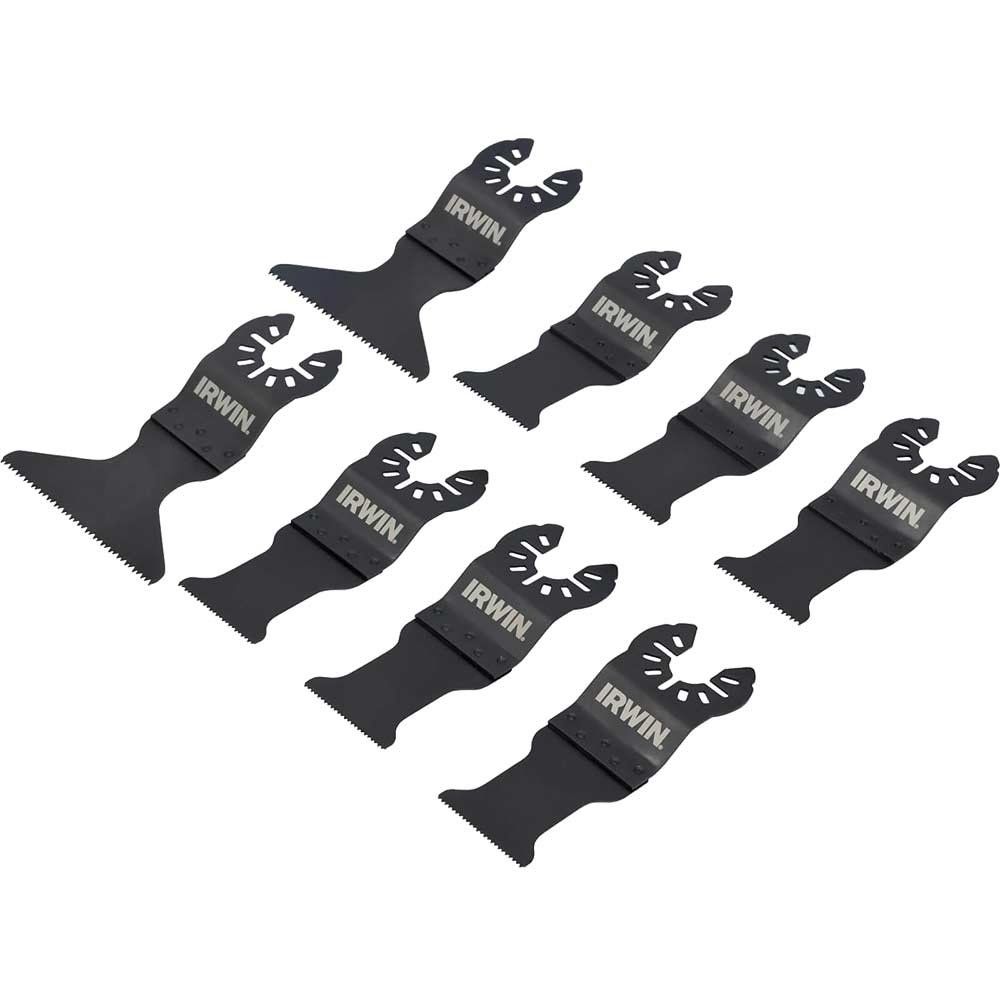 Irwin 8 Piece OIS Oscillating Multi Tool Blades Set - Image 1
