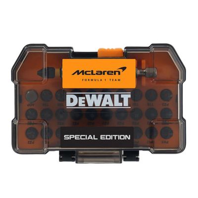 DEWALT, McLaren, FLEXTORQ, 32 Piece, Screwdriver Bit Set, Special Edition - Orange