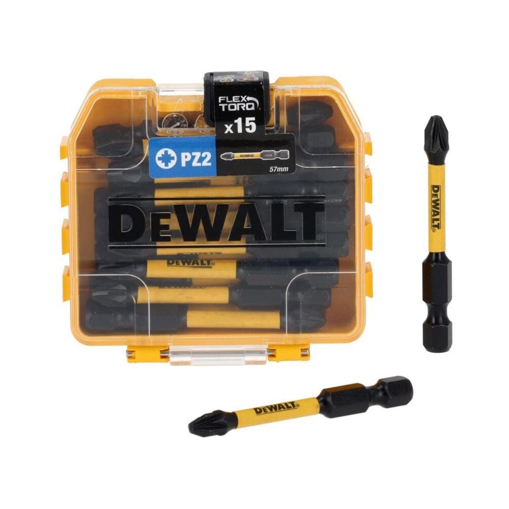 DeWalt Tough Case Flex Torq Pozi Screwdriver Bits - Image 1