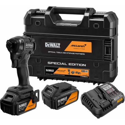 DeWalt DCF86MP2T McLaren F1 18v XR Cordless Brushless Impact Driver