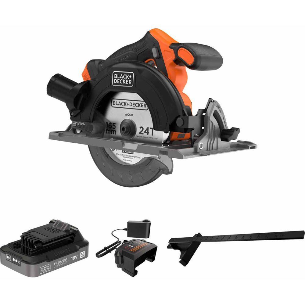 Black and Decker BLCCS78 18v Cordless Brushless Circular Saw 165mm - Image 1