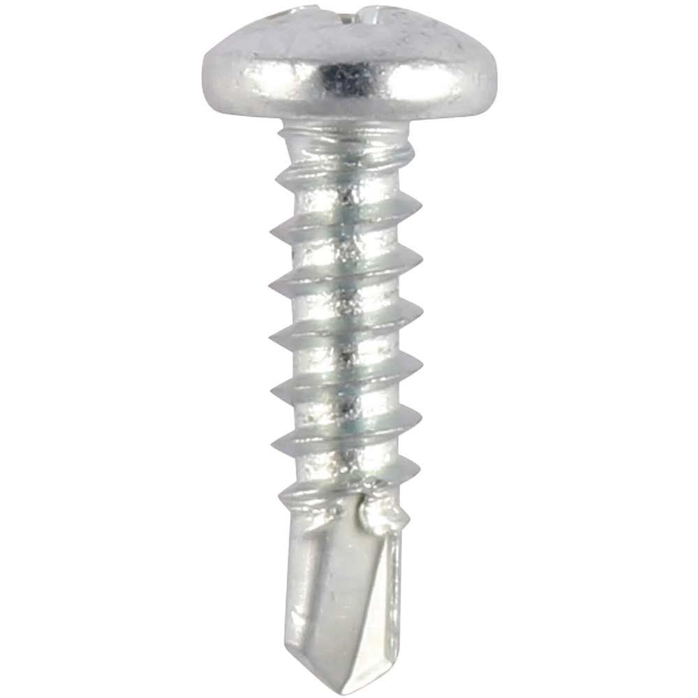 Timco 00658PPSD Metal Construction Sheet & Stud Screws - Ph - Pan - Self-Drilling - Zinc 6 X 5/8 - Image 1