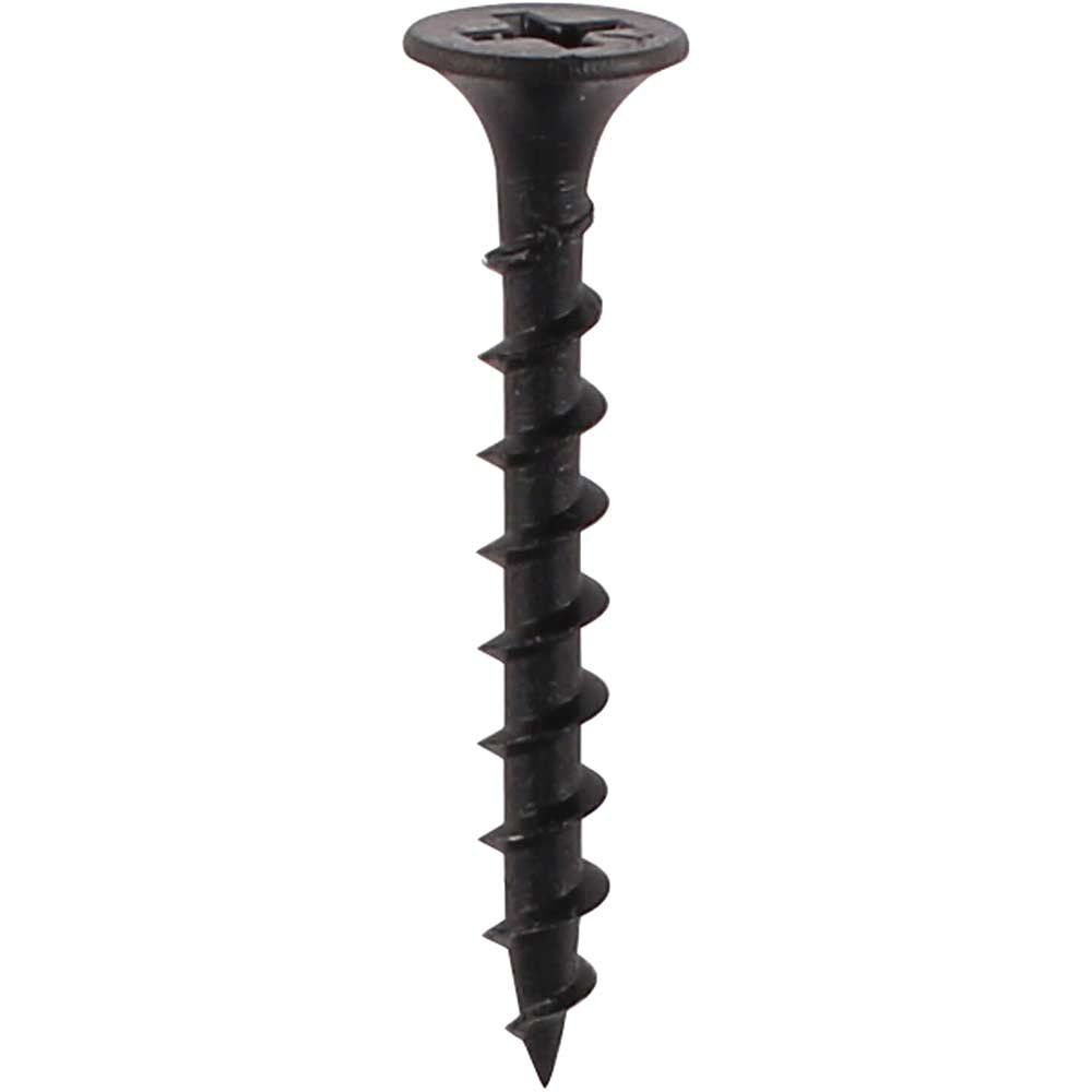 Drywall Screws Collated Coarse Thread Black Phoshate 3.5mm 25mm Pack of 1000 - Image 1