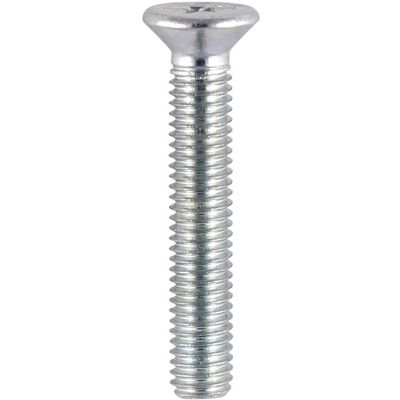 Timco 530Z Machine Screws - Countersunk - Ph - Metric Thread - B Point - Zinc M5 X 30 Box 500