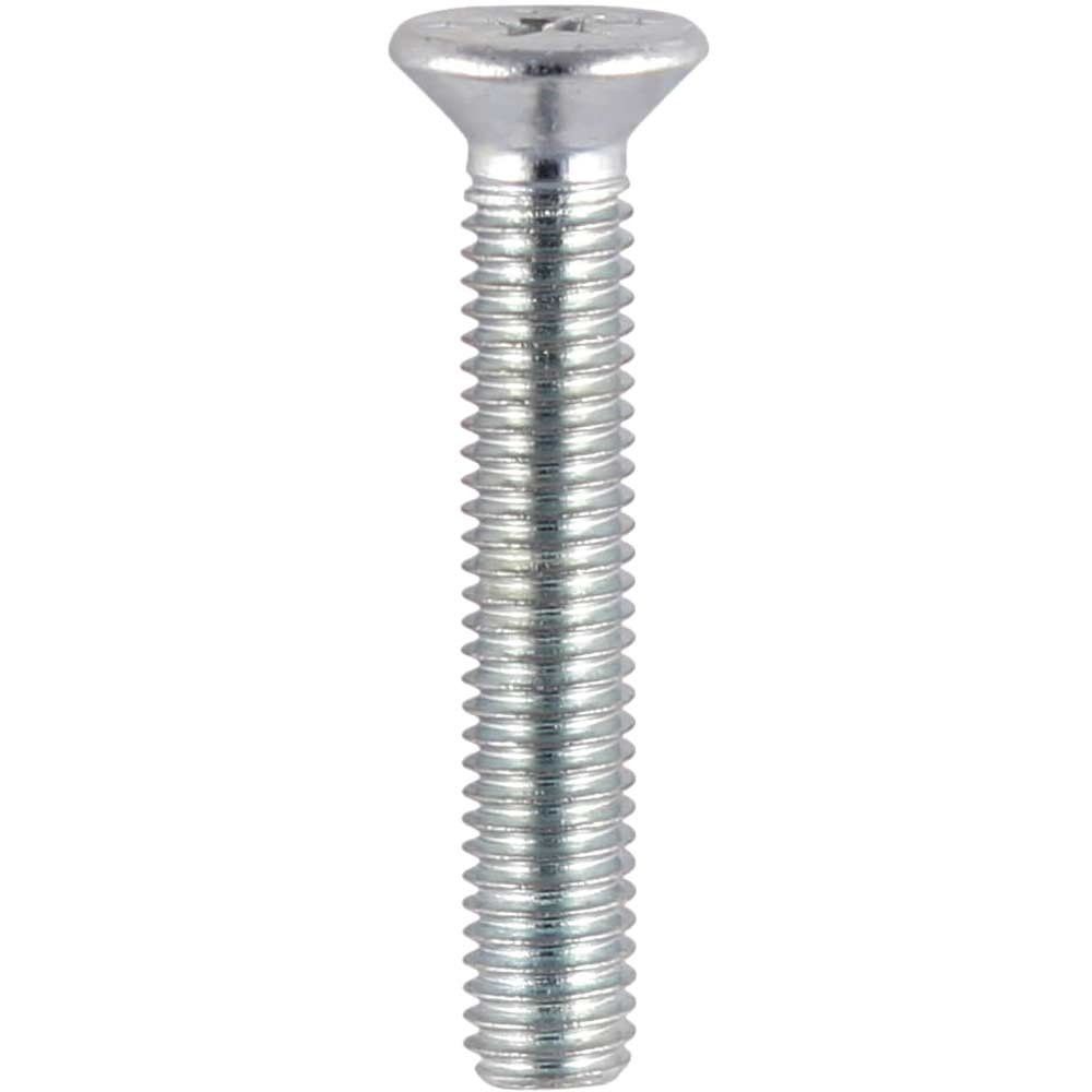 Timco 540Z Machine Screws - Countersunk - Ph - Metric Thread - B Point - Zinc M5 X 40 Box 500 - Image 1