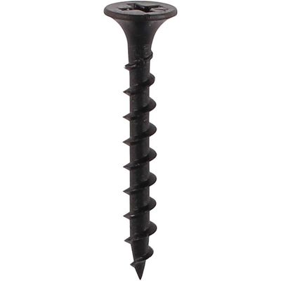 Timco 00075COLDYS Collated Drywall Timber Stud Plasterboard Screws - Ph - Bugle - Coarse Thread - Black 4.2 X 75 Box 500