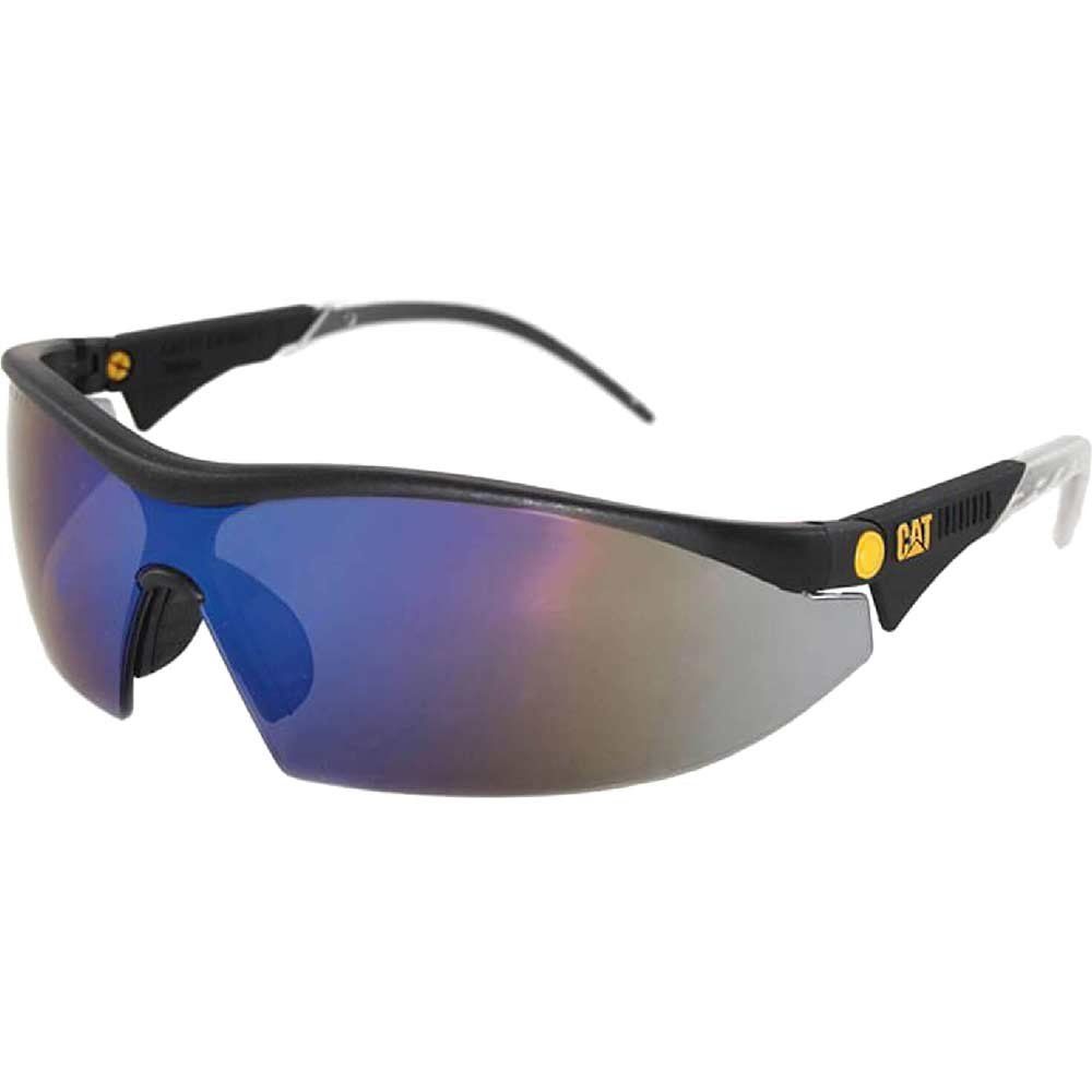 Caterpillar Digger Protective Safety Glasses Blue - Image 1