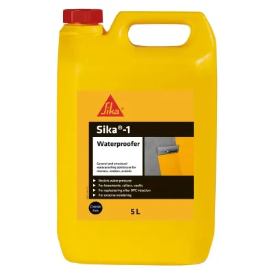 Sika 1 Waterproofer 114448 5Ltr - Thumbnail 2