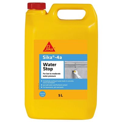 Sika 4A Waterstop Leak Sealing Admixture 5L