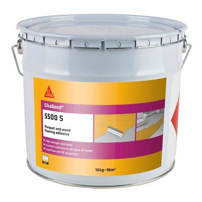 Sikabond 5500S Rigid Wood Flooring Adhesive 16Kg - Thumbnail 2