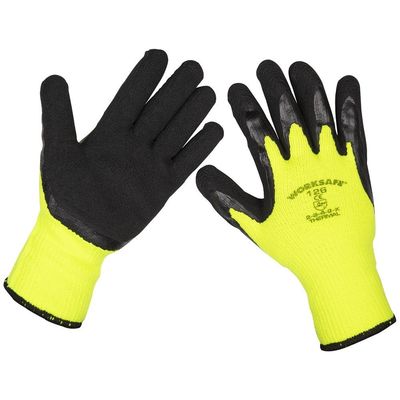 Sealey 9126 Thermal Super Grip Gloves (Large) - Pair