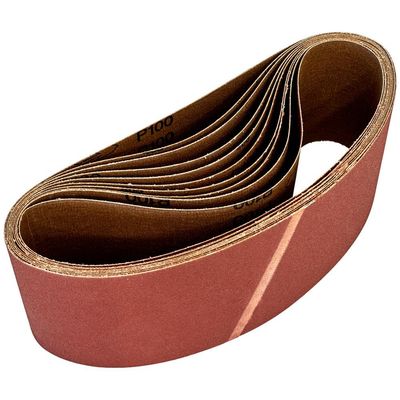 Sirius 100mm x 620mm Sanding Belt 100mm x 620mm 100g Pack of 10