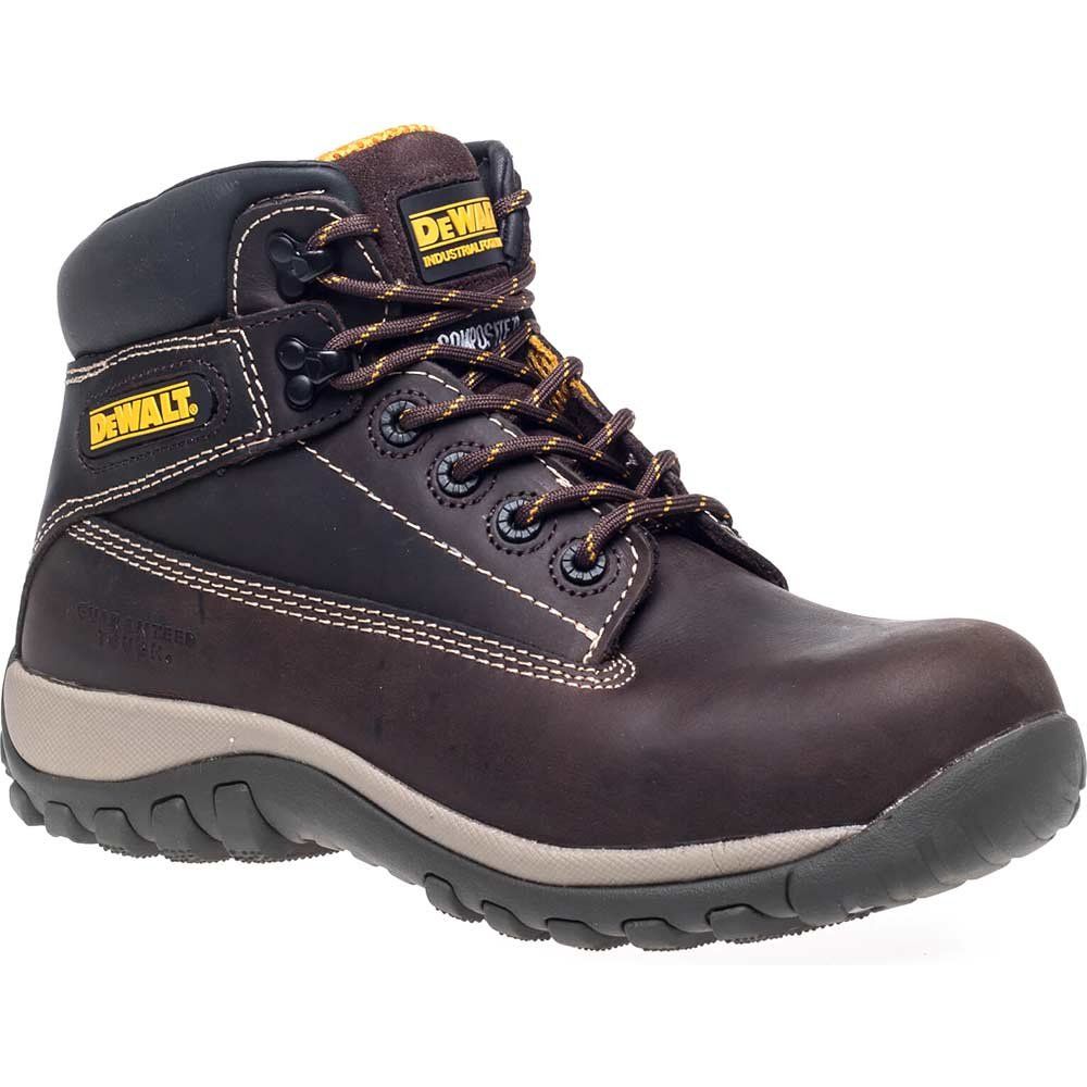Dewalt Hammer Non Metallic Nubuck Boots Brown Uk 7 Eur 41 - Image 1