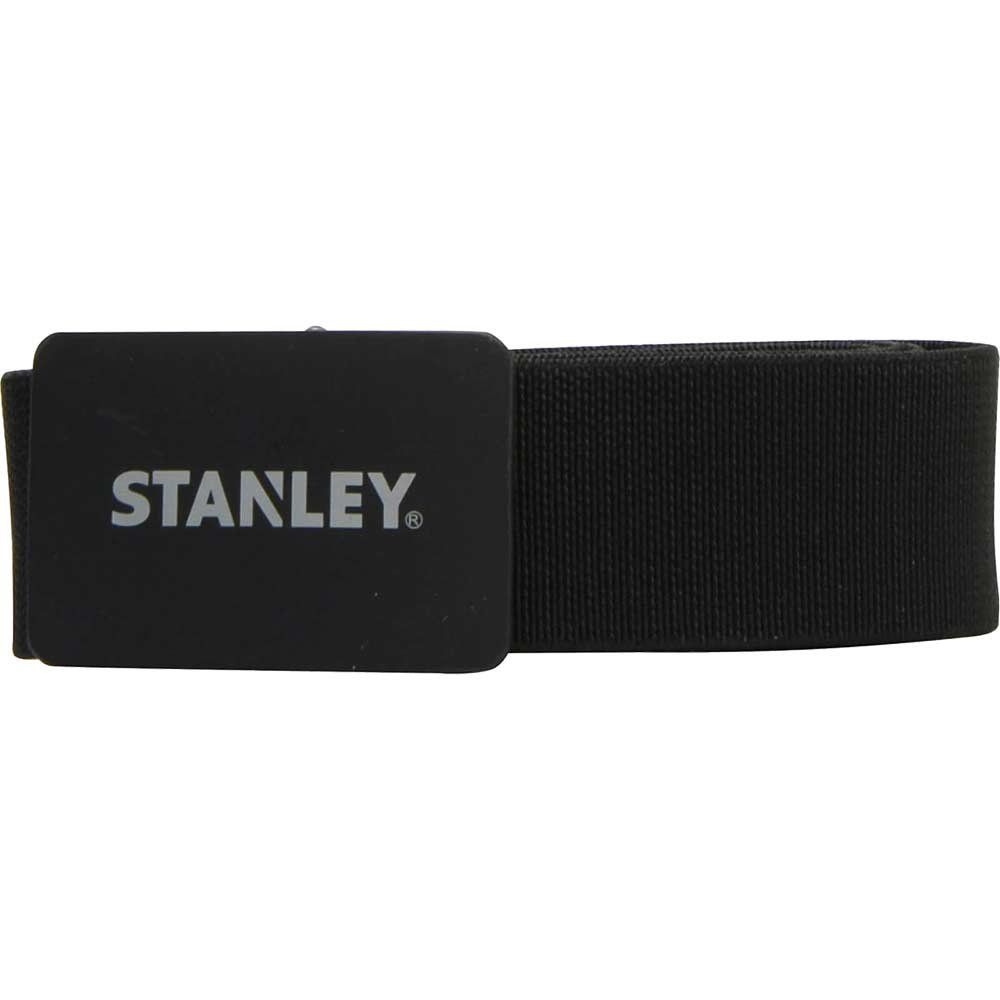 Stanley Elasticated Work Belt Black One Size - Image 1