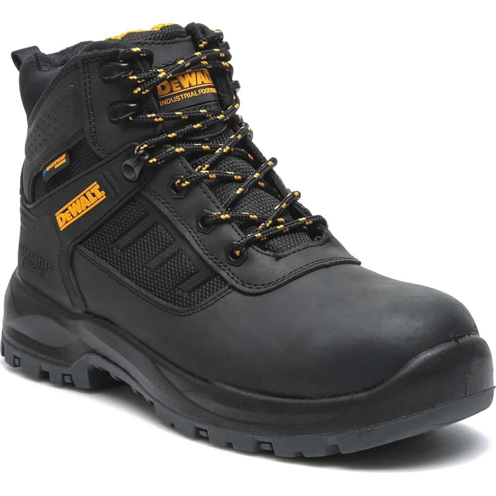 DeWalt Douglas Waterproof Safety Boots Black Size 9 - Image 1