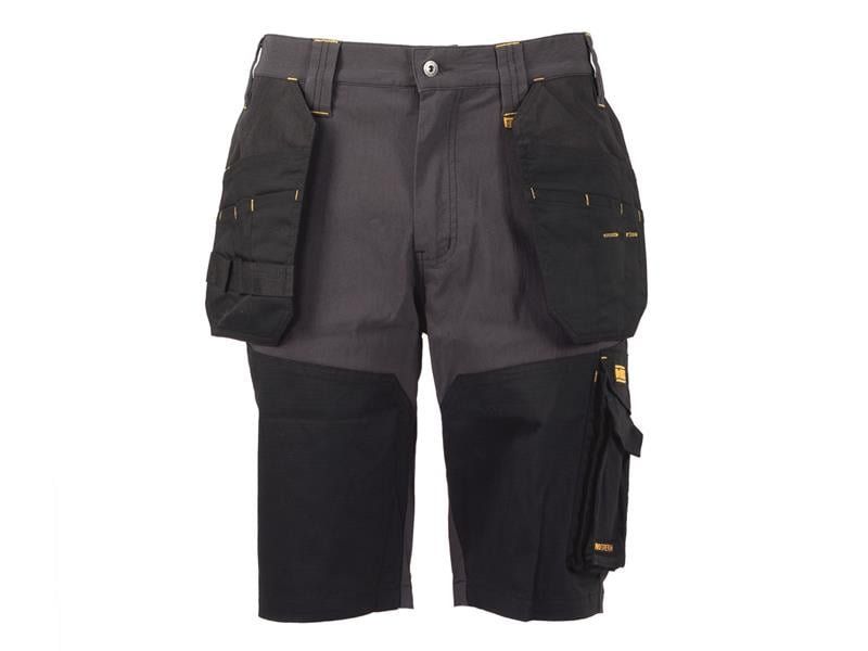DEWALT DEWALT Hamden Stretch Holster Pocket Shorts Grey/Black - Various Sizes - Image 1