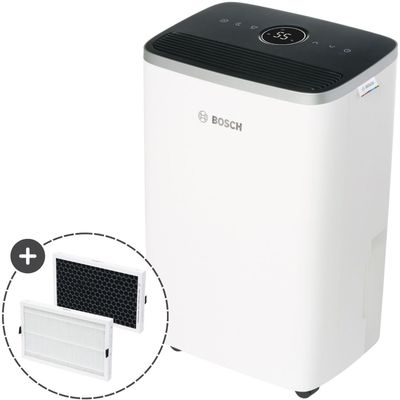 Bosch Dry 4000 2-in-1 Filter Dehumidifier - White