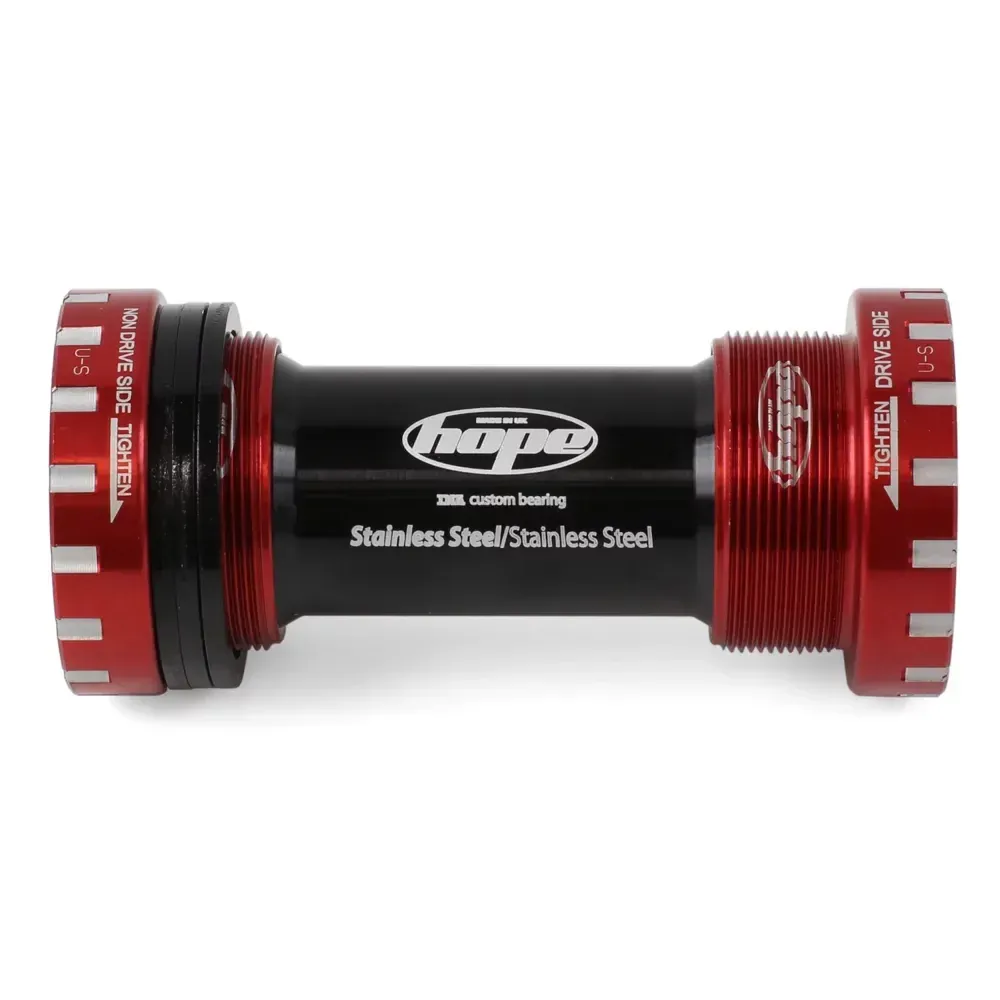 Hope Stainless Steel Bottom Bracket Red - Image 1