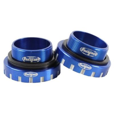 Hope Stainless Bottom Bracket Cups - 30mm Axle - Blue