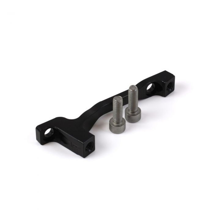 Hope Step Up Caliper Adapter Mounts - 180mmBlackPost Mount - Image 1