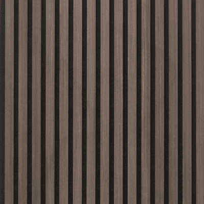 Cheshire Mouldings WPKT11 Acoustic Wall Panel Smoked Oak (T) 22mm (W) 605mm (L) 2400mm - Smoked Oak / 1 - Thumbnail 2