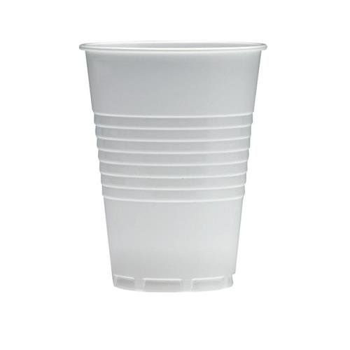 Valuex Cold Drink Plastic Cup 7Oz White (Pack 2000) - 0510001 - Image 1