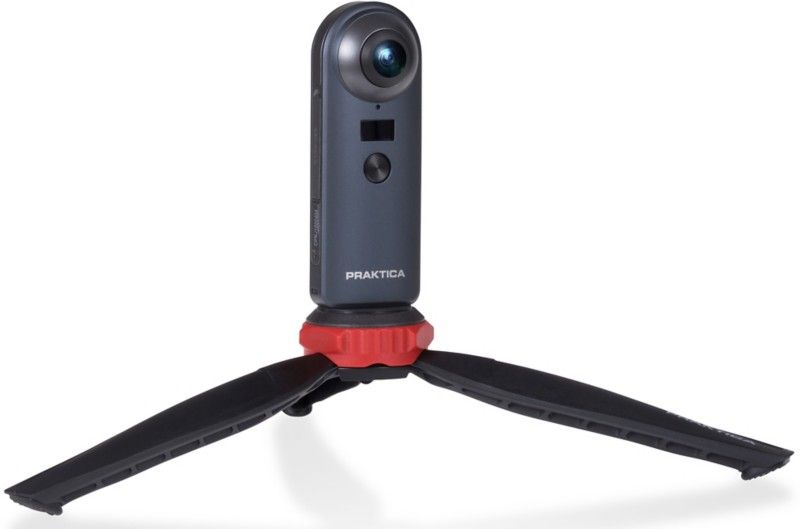 PRAKTICA CDTR15SET 4-in-1 Tripod & Monopod Kit - Black & Red, Black - Image 1