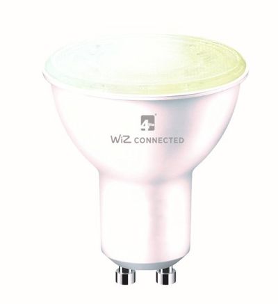 4LITE 4L1/8042 Wiz Connected Smart LED Bulb - GU10, Tuneable White, Pack of 4